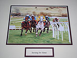 Turning For Home Horse Racing Picture
(Great action pic)