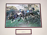 Ooops !!! Rider & Horse part company
(Crash, Bang, Wallop !!!)