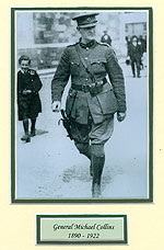 Michael Collins On Walkabout
(In military uniform)