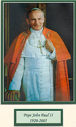 Pope John Paul II 1920-200
(Mounted or Framed)