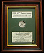 1966 Commemorative 10 Shilling Coin Pearse Framed
(Padraig Pearse Framed Coin)