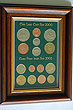 Framed Irish Decimal & Euro Coin Sets
(Opaque Brown frame)