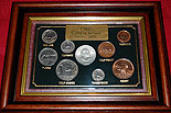Irish Coins 1939 - 1969 includes Pearse 10/
(Opaque presentation)