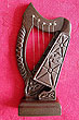 Bardic Turf Irish Harp 6"
(Made from 5000 year old Turf)