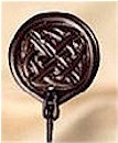 Turf Round Celtic Knot Pendant
(5000 year old turf)