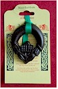Claddagh Irish Turf Pendant
(Handcrafted)