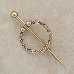 Celtic Torc Bronce Brooch
(Crafted in Ireland)