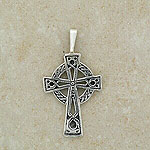 A Traditional Celtic Cross Pendant
(.925 sterling silver)