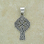 Celtic Cross Pendant inspired by Ireland
(sterling silver)