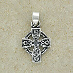 An Irish Celtic Cross Silver Pendant
(from Ireland)