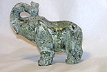 Hand Carved Elephant
(Connemara Marble)