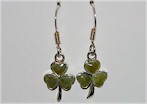 Connemara Marble Shamrock Earrings
(Sterling Siliver Earwire)