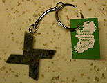 St Brigids Cross Keyring
(Irish Connemara Marble)