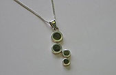 Celtic Pendant Bubbles Design
(Irish Connemara Marble)
