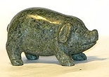 Irish Hand Carved Pig
(Connemara Marble)