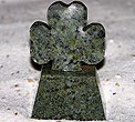 Irish Shamrock on Base
(Connemara Marble)