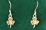 Connemara Marble Shamrock Earrings
(Sterling Siliver)