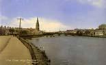 Ballina - Mayo - The River Moy
(cathedral in distance)