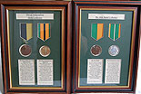 Double Frame Set Easter Rising & Irish War
(of Independence Medal Replicas)