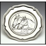 Mullingar Pewter Collectors Horse Plate
(12" diameter)