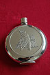 Irish Golf Whiskey Flask
(by Mullingar Pewter)