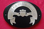 Claddagh Cead Mile F�ilte Wall Plaque
(by Mullingar Pewter)
