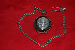 Burke Coat of Arms Crest Pocket Watch
(by Mullingar Pewter)