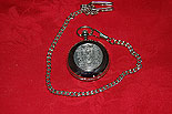 Connolly Coat of Arms Crest Pocket Watch
(by Mullingar Pewter)
