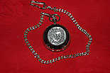 Dunne Coat of Arms Crest Pocket Watch
(by Mullingar Pewter)