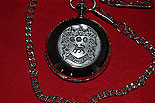 Flynn Coat of Arms Crest Pocket Watch
(by Mullingar Pewter)