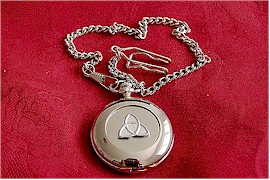 Irish Trinity Knot Celtic Pocket Watch
(by Mullingar Pewter)