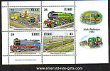 Ireland 1984 Irish Railways & Trains Miniature Sht Mnh