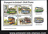 Ireland 1987 Trams Miniature Sht Mnh