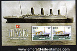 Ireland 1999 Titanic Min Sheet Mnh