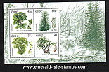 Ireland 2006 Trees Miniature Sheet Mnh