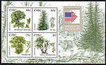 Ireland 2006 Trees Miniature Sheet Washington 2007 Mnh
