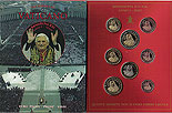 Vatican Pope Benedict Euro Pattern Set 2006
(Year of Issue - 2005)