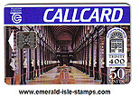 Irish Phonecard - Trinity College Library