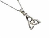 Silver Trinity Knot Pendant