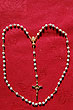 Rosary Beads Set Blue
(Pearl Style Beads)