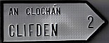Clifden Antique Style
(Old Irish Road Sign)