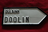 Doolin  Antique Style
(Old Irish Road Sign)