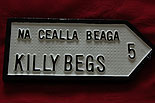 Killybegs Town Old Style
(Irish handpainted Road Sign)