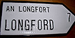Longford County Antique Style
(Old Irish Road Sign)