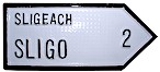 Sligo Antique Style
(Irish handpainted Road Sign)