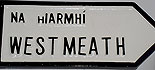 Westmeath Antique Style
(Irish handpainted Road Sign)
