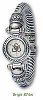 Silver Trinity Irish Bangle Watch
(Ladies Antique style)