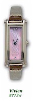 Mother of Pearl Ladies Silver Celtic Watch
(Pink)