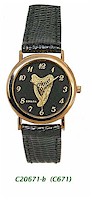 Irish Harp Womens Gold Plated Watch
(Quartz Movement)