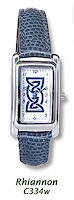 Rhiannon Ladies Silver Welsh Celtic Watch
(Oblong Quartz)